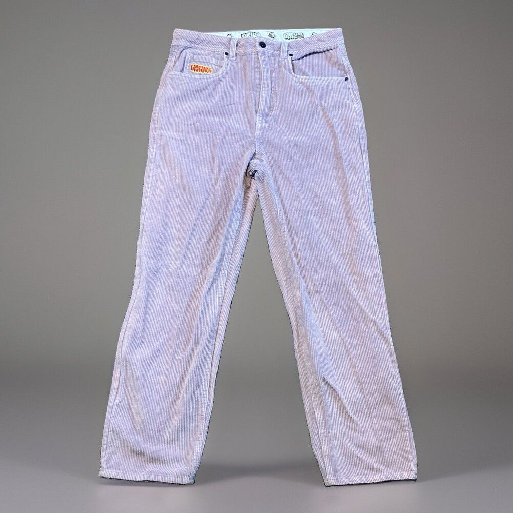 Empyre Tori Seafog Corduroy Skate Pants Light Pastel Purple Y2K Skater Size 30